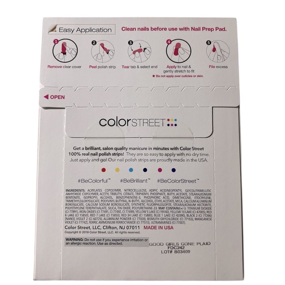 Color Street - Good Girls Gone Plaid
- RETIRED - Picture 6 of 6